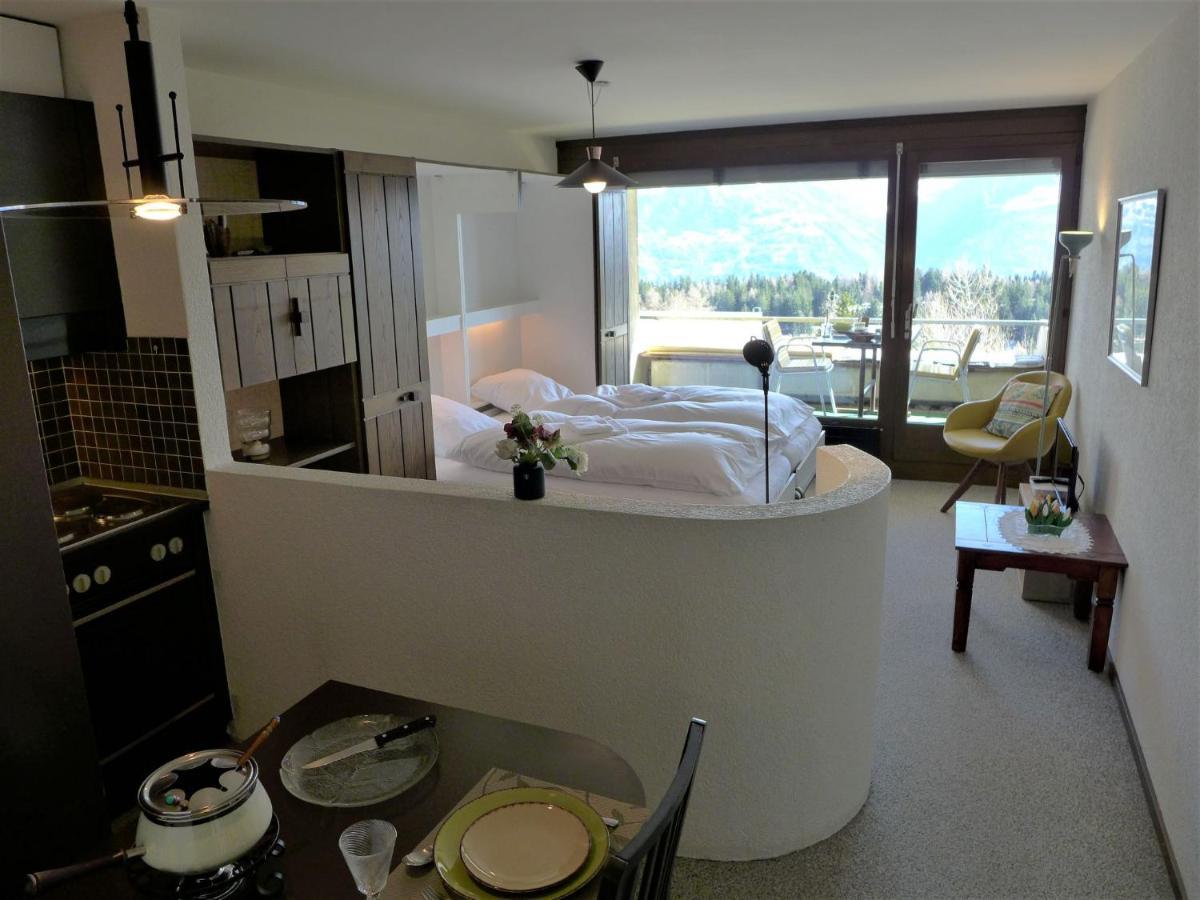 Studio Jeanne D'Arc-11 By Interhome Crans-Montana Exterior photo