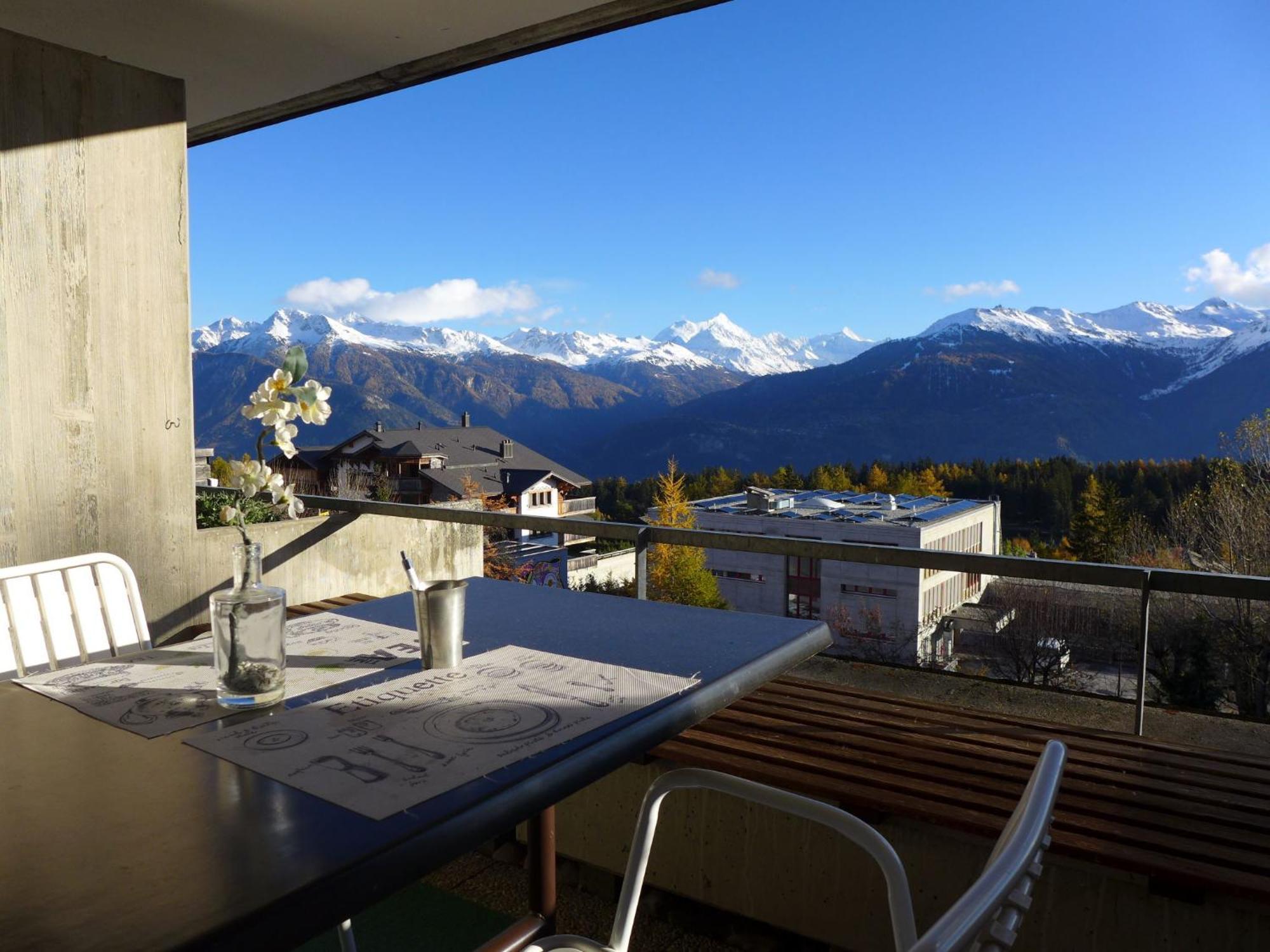 Studio Jeanne D'Arc-11 By Interhome Crans-Montana Exterior photo